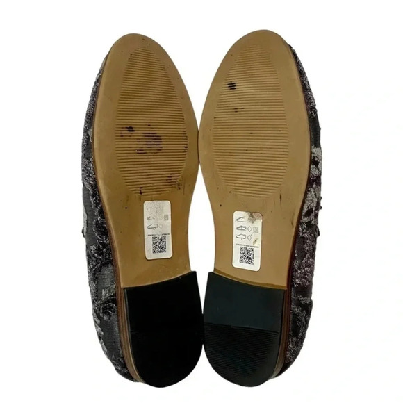 ASOS Men’s Velvet Floral Loafers - Picture 6 of 6